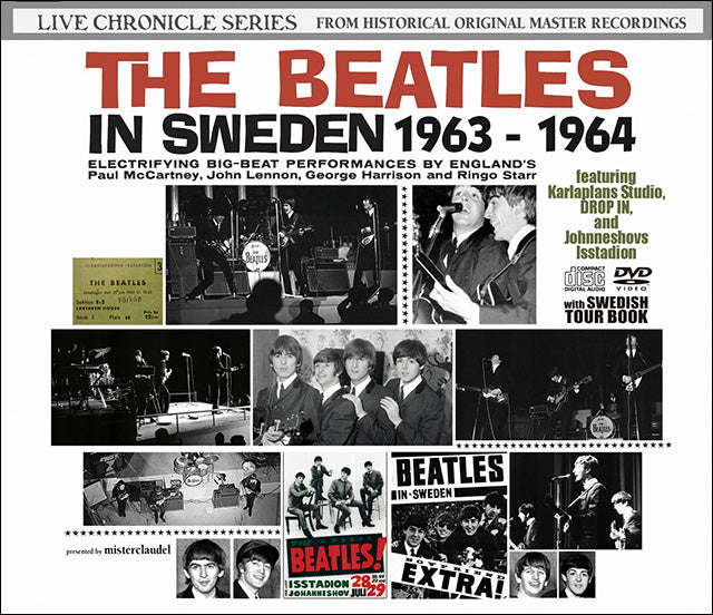 THE BEATLES / THE BEATLES IN SWEDEN 1963-1964 【2CD+2DVD with 
