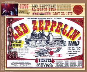 LED ZEPPELIN / EALR'S COURT May 23, 1975 【4CD】