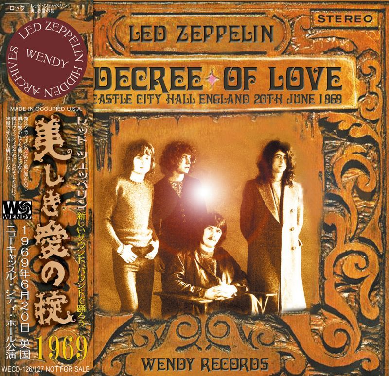 LED ZEPPELIN / A DECREE OF LOVE 【2CD】