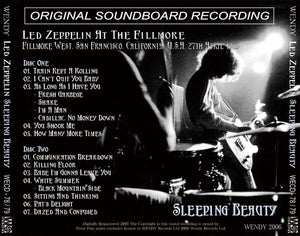 LED ZEPPELIN / SLEEPING BEAUTY 【2CD】