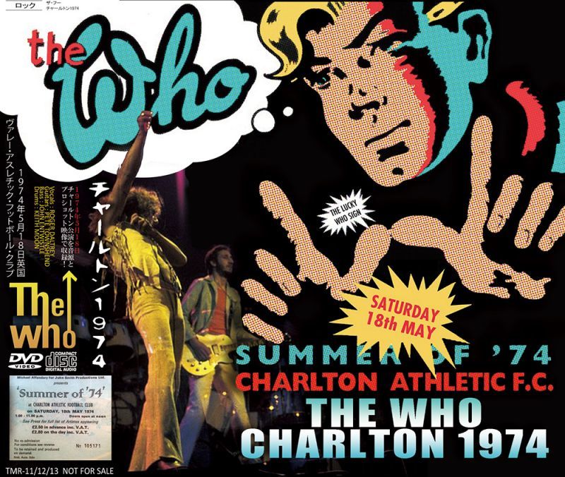 THE WHO / CHARLTON 1974 【2CD+DVD】 – Music Lover Japan
