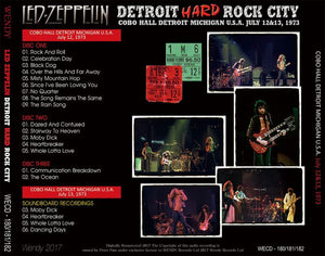 LED ZEPPELIN / DETROIT HARD ROCK CITY 【3CD】
