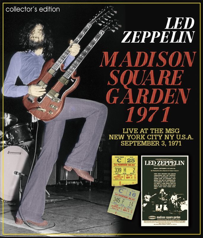 LED ZEPPELIN / MADISON SQUARE GARDEN 1971 collector's edition 【4CD】