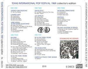 LED ZEPPELIN / TEXAS INTERNATIONAL POP FESTIVAL 【5CD】
