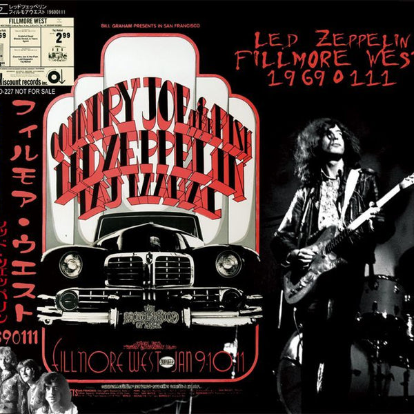 Led Zeppelin – Fillmore West 1969 Off Reels – 2 x CD