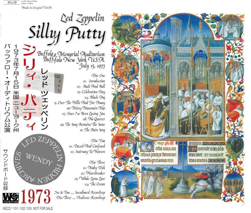 LED ZEPPELIN / SILLY PUTTY 【3CD】