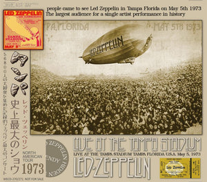 LED ZEPPELIN / LIVE AT THE TAMPA STADIUM 1973 【2CD】