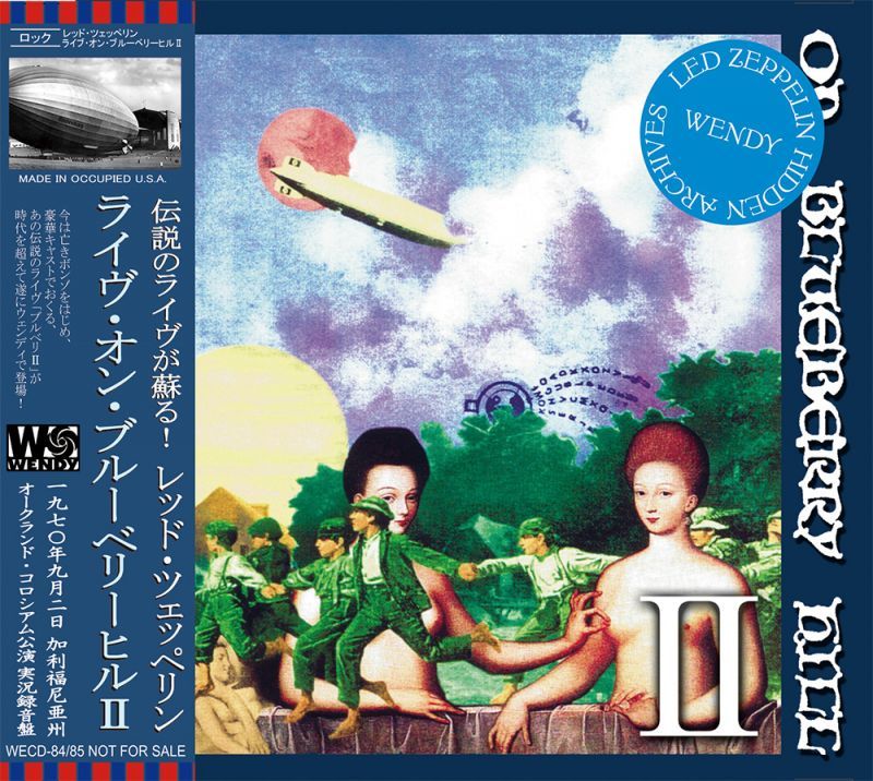 LED ZEPPELIN / LIVE ON BLUEBERRY HILL II 【2CD】 – Music Lover Japan