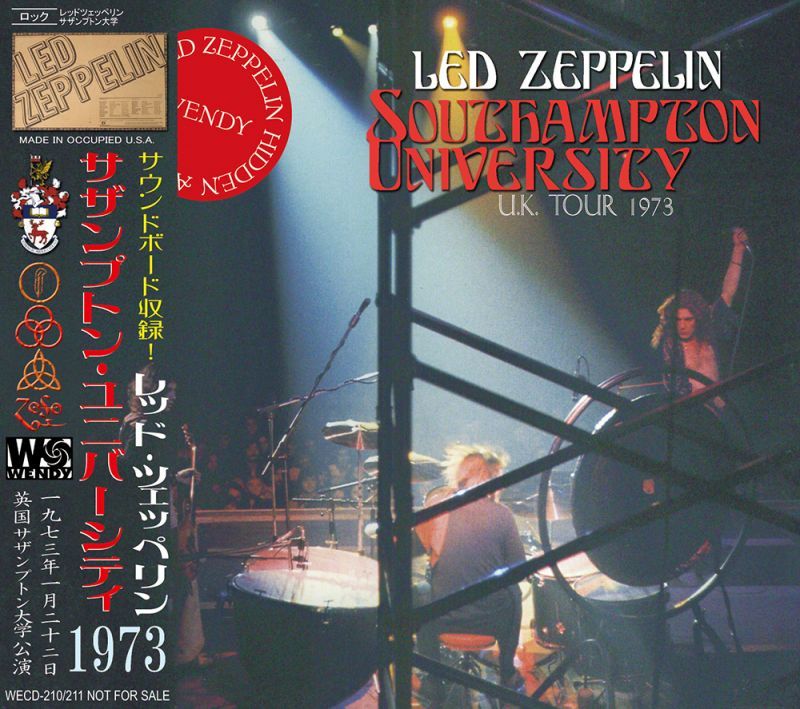 LED ZEPPELIN / SOUTHAMPTON UNIVERSITY 【2CD】