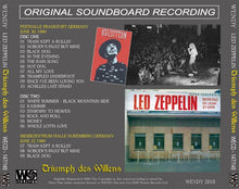 Load image into Gallery viewer, LED ZEPPELIN / TRIUMPH DES WILLENS 【2CD】
