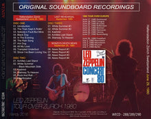 Load image into Gallery viewer, LED ZEPPELIN / TOUR OVER ZURICH 【3CD】
