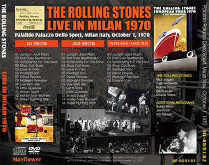 THE ROLLING STONES / LIVE IN MILAN 1970 【2CD+DVD】