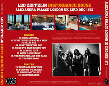 Load image into Gallery viewer, LED ZEPPELIN / DISTURBANCE HOUSE 【2CD】
