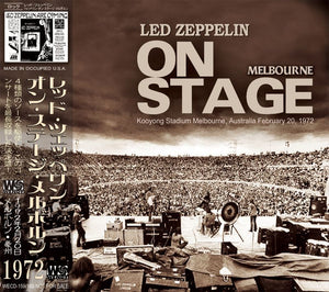 LED ZEPPELIN / ON STAGE MELBOURNE 【2CD】