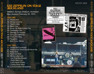 LED ZEPPELIN / ON STAGE AUCKLAND 【2CD】