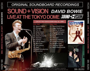 DAVID BOWIE / LIVE AT THE TOKYO DOME 1990 【2CD】 – Music Lover Japan