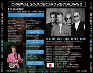 DAVID BOWIE / IT'S MY LIFE TOUR IN JAPAN 1992 【2CD】