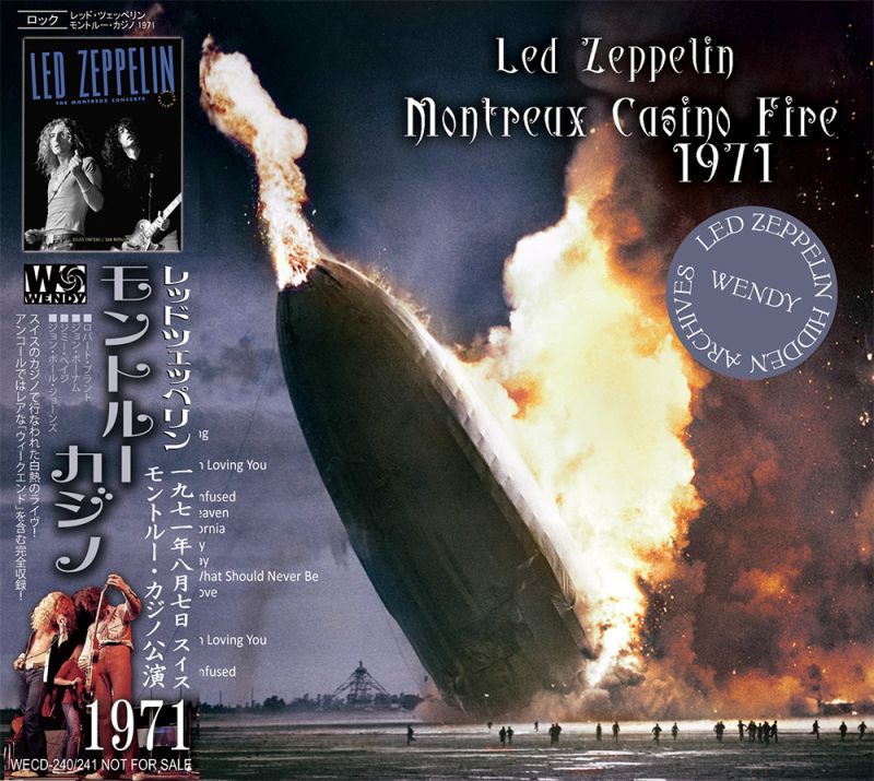 LED ZEPPELIN / MONTREUX CASINO FIRE 【2CD】