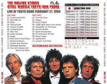 Load image into Gallery viewer, THE ROLLING STONES / STEEL WHEELS JAPAN TOUR 1990 FUSOU 【2CD】
