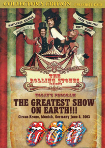 THE ROLLING STONES / THE GREATEST SHOW ON EARTH 【DVD】