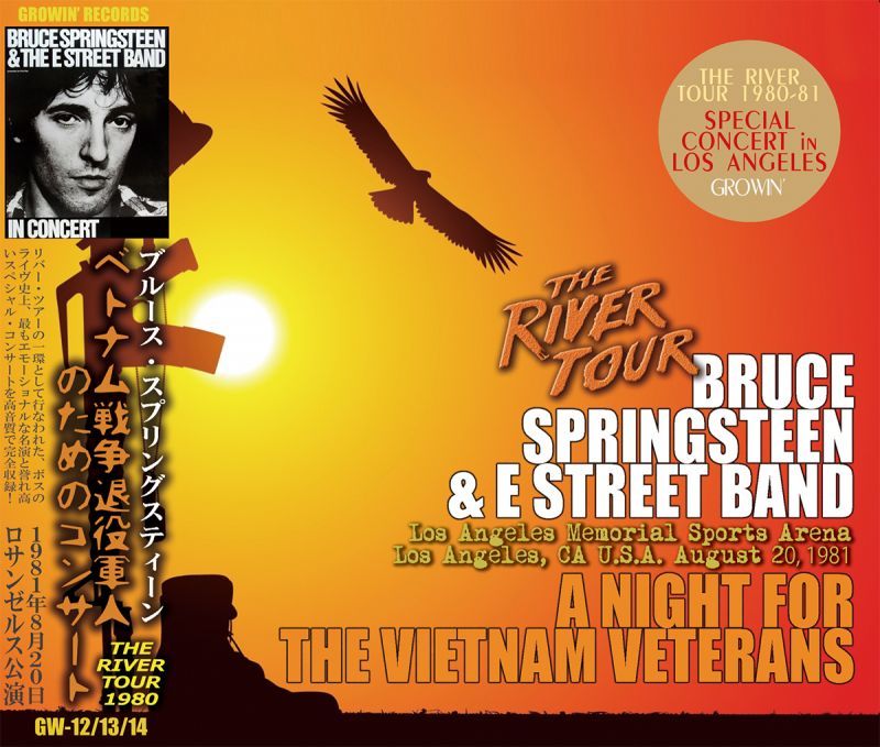 BRUCE SPRINGSTEEN / A NIGHT FOR THE VIETNAM VETERANS 1981 【3CD】