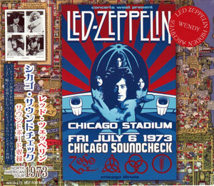 LED ZEPPELIN / CHICAGO SOUNDCHECK 1973 【1CD】
