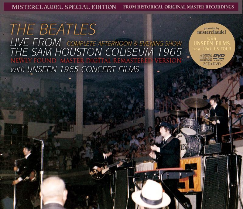 THE BEATLES / LIVE FROM THE SAM HOUSTON COLISEUM 1965 【2CD+DVD】