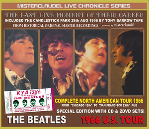 THE BEATLES / COMPLETE NORTH AMERICAN TOUR 1966 【CD+2DVD