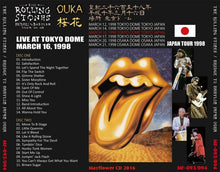 Load image into Gallery viewer, THE ROLLING STONES / BRIDGE TO BABYLON JAPAN TOUR 1998 OUKA 【2CD】
