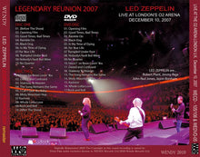 Load image into Gallery viewer, LED ZEPPELIN / LEGENDARY REUNION 2007 remaster 【2CD+DVD】
