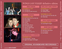 Load image into Gallery viewer, PAUL McCARTNEY / WINGS LAST FLIGHT definitive edition 【5CD】
