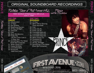 PRINCE / BIRTHDAY SHOW AT FIRST AVENUE 1984 【2CD】