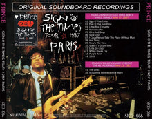 Load image into Gallery viewer, PRINCE / SIGN OF THE TIMES 1987 PARIS 【1CD】
