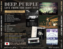 Load image into Gallery viewer, DEEP PURPLE LIVE FROM THE RIOT 【2CD】
