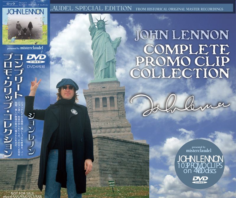 JOHN LENNON / COMPLETE PROMO CLIP COLLECTION 【4DVD】