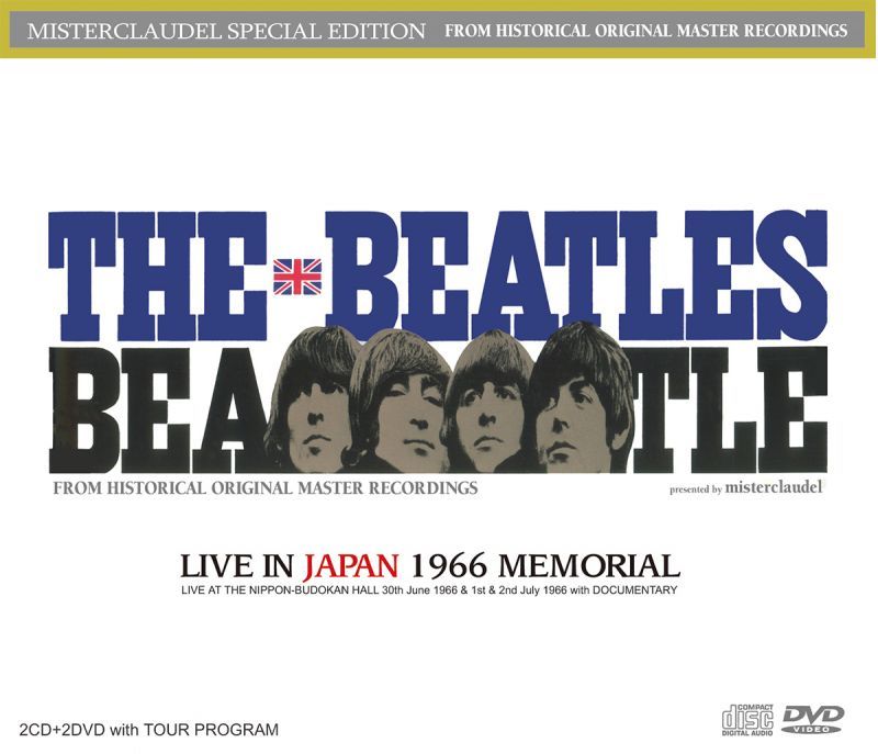 店舗在庫BEATLES LIVE IN JAPAN MEMORIAL 2CD+2DVD 洋楽