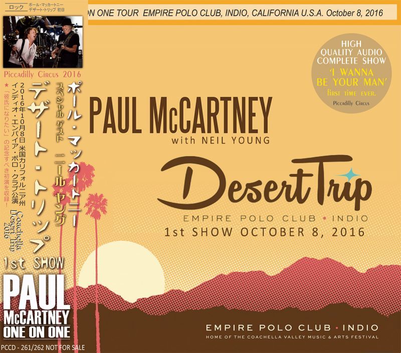 PAUL McCARTNEY / DESERT TRIP 1st SHOW 【2CD】