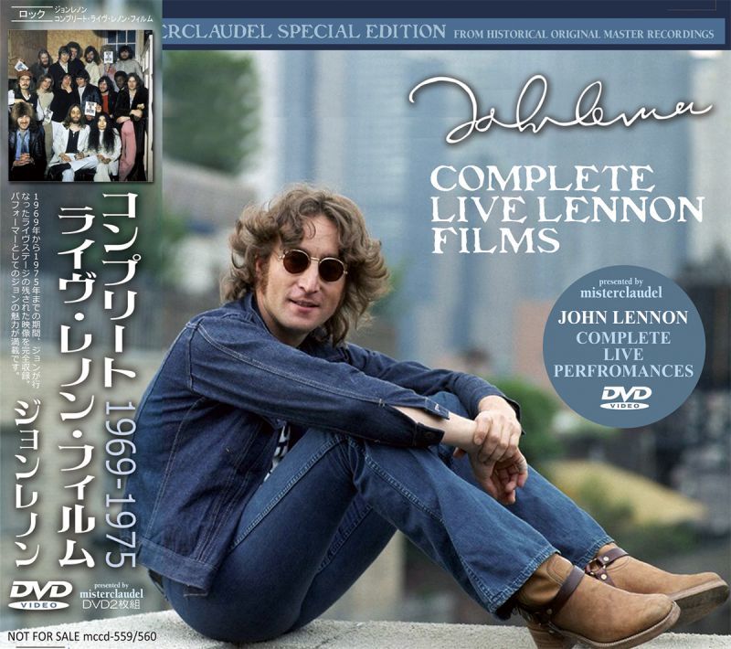 JOHN LENNON / COMPLETE LIVE LENNON FILMS 【2DVD】