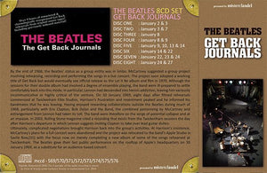 THE BEATLES / GET BACK JOURNALS 【8CD】 – Music Lover Japan