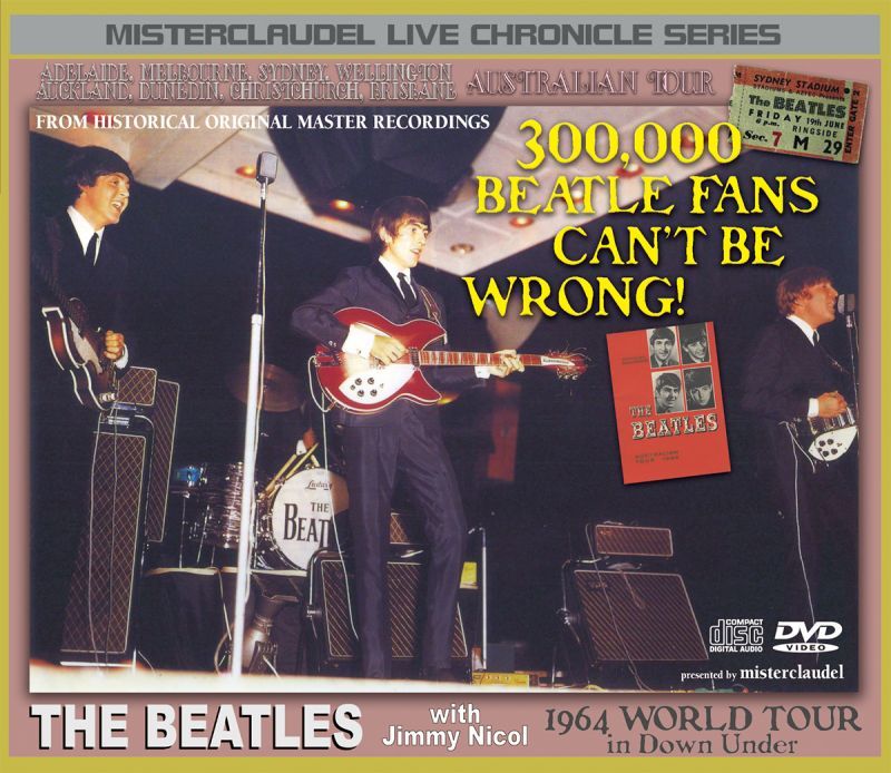 THE BEATLES / 300,000 BEATLE FANS CAN'T BE WRONG 【CD+2DVD】