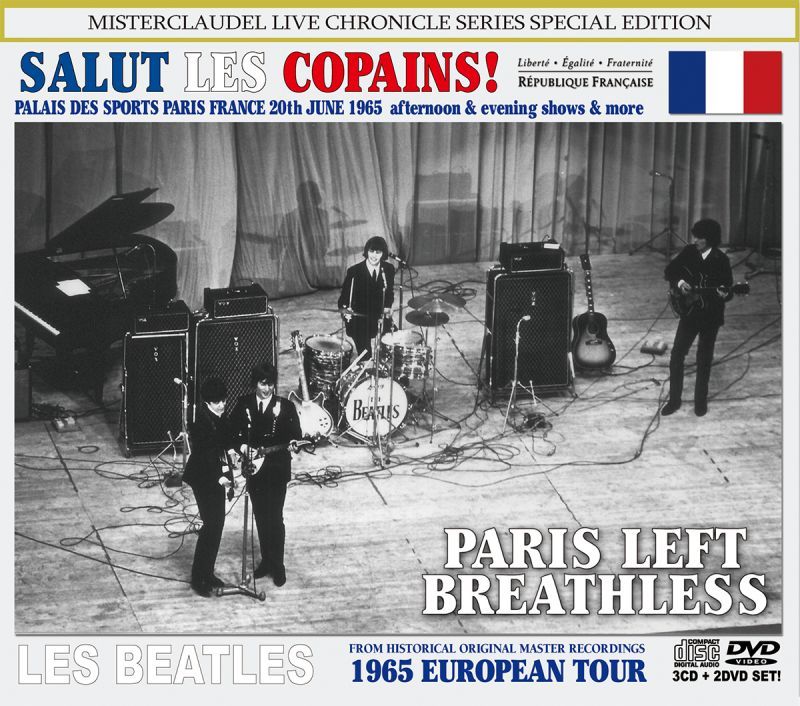 THE BEATLES / PARIS LEFT BREATHLESS 【3CD+2DVD】 – Music Lover Japan