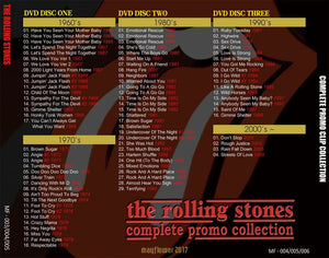 THE ROLLING STONES / COMPLETE PROMO COLLECTION 【3DVD】