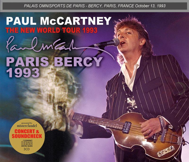 PAUL McCARTNEY / PARIS BERCY 1993 【3CD】