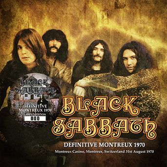 BLACK SABBATH / DEFINITIVE MONTREUX 1970 (1CD+1DVDR)