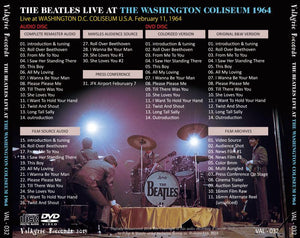 THE BEATLES / LIVE AT WASHINGTON 1964 【CD+DVD】