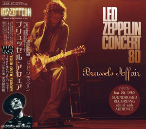 LED ZEPPELIN / BRUSSELS AFFAIR 1980 【2CD】