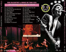 Load image into Gallery viewer, PAUL McCARTNEY / WINGS BRIGHTON LIVE 1979 【1CD】
