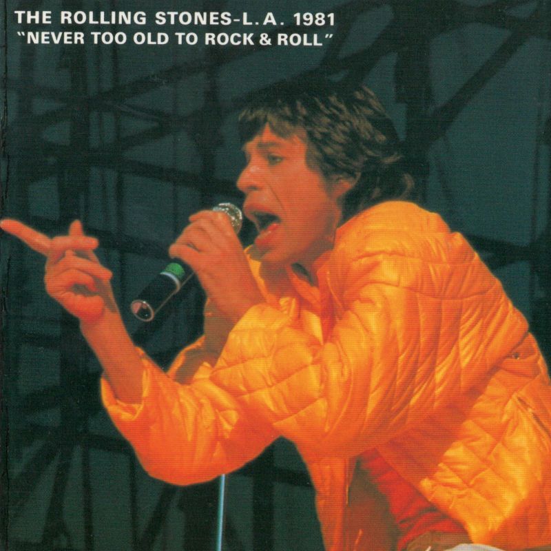 VGP-122 THE ROLLING STONES / NEVER TO OLD TO ROCK&ROLL