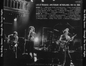VGP-134 THE ROLLING STONES / THROUGH THE 2ND NIGHT PARADISO 1995