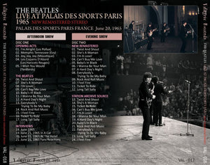 THE BEATLES / LIVE AT PALAIS DES SPORTS PARIS 1965 【2CD】